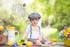 Dark Gray Suspender / Yellow Gingham Bowtie
