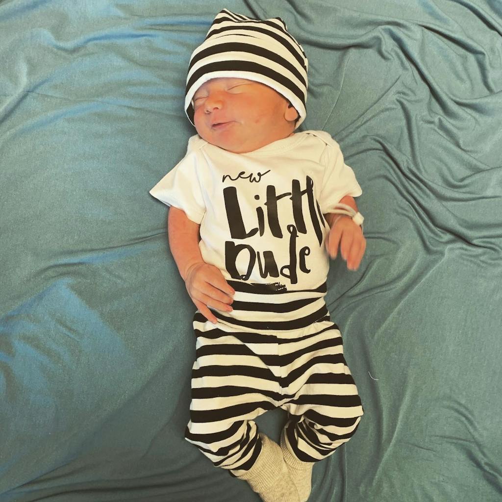 Dude Bundle Stripe Cuddle Sleep Dream