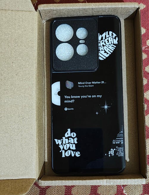 Mind Over Matter Spotify Glass Phone Case