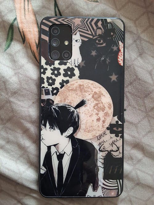 Chainsaw Man Aki Anime Glass Phone Case Cover