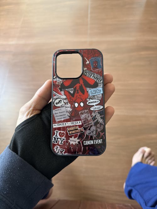 Spider-Man Aesthetic Glass Phone Case Cover