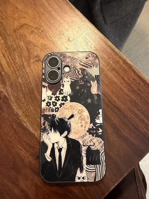 Chainsaw Man Aki Anime Glass Phone Case Cover