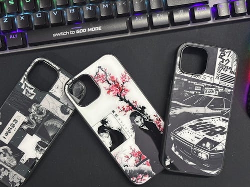 Vagabond Sakura Anime Glass Phone Case Cover