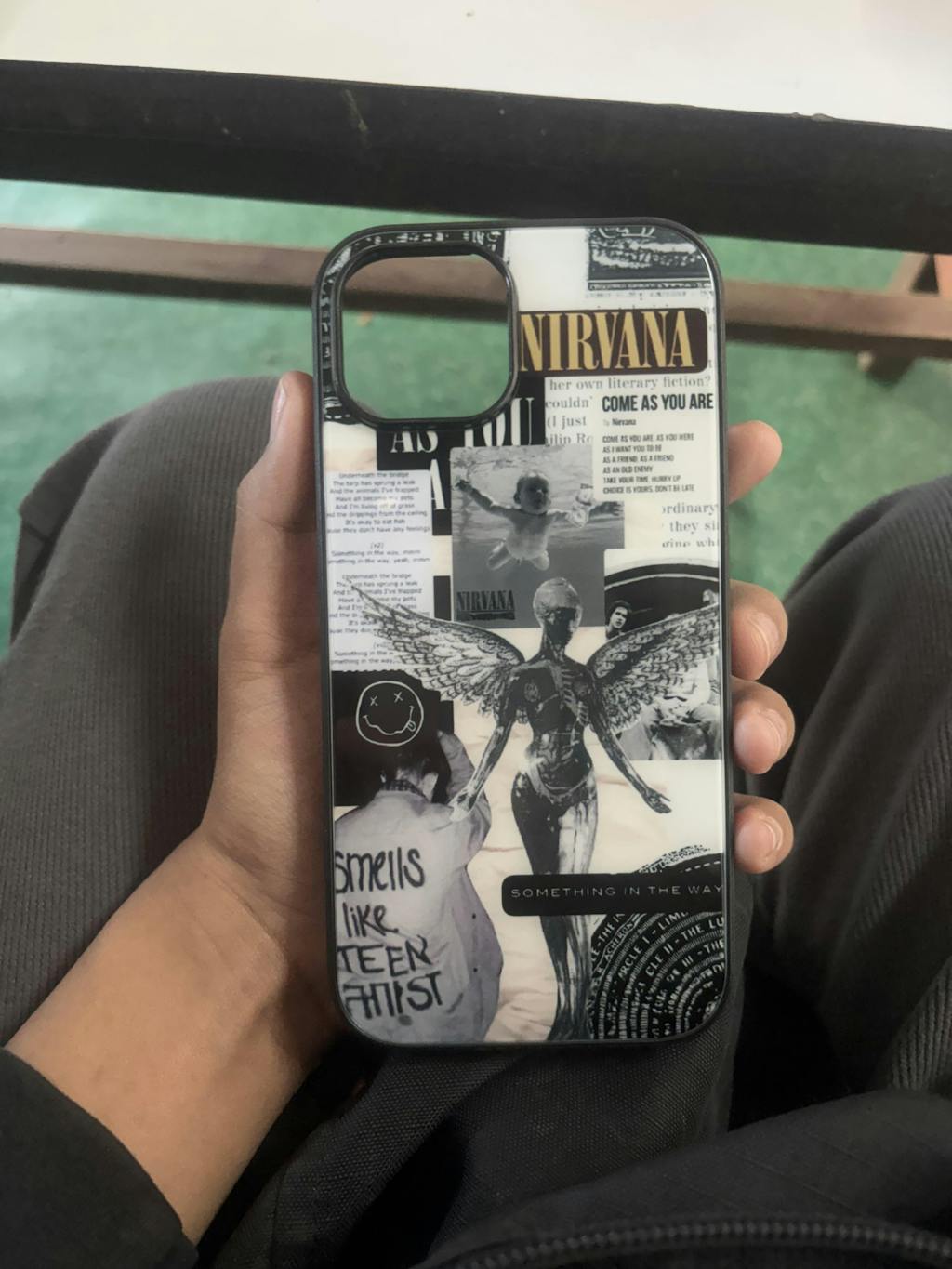 Nirvana Spotify Glass Phone Case Cover