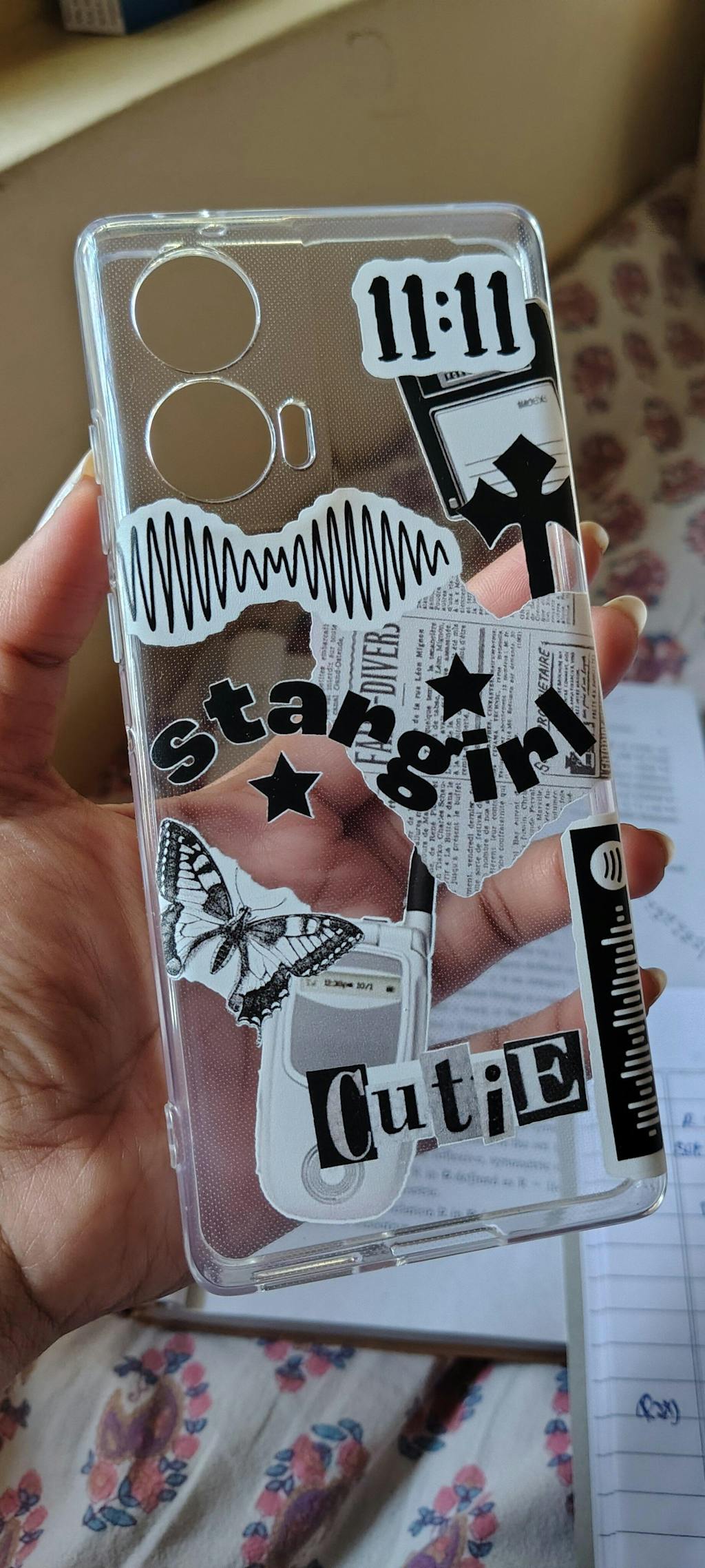 Arctic Monkeys Aesthetic Silicone Clear Case