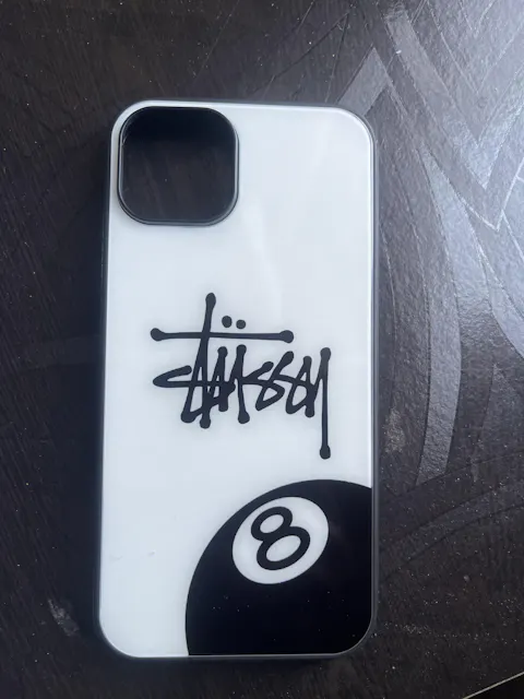 Stussy 8ball Y2K Glass Phone Case Cover | iPhone & Android Covers   Culltique