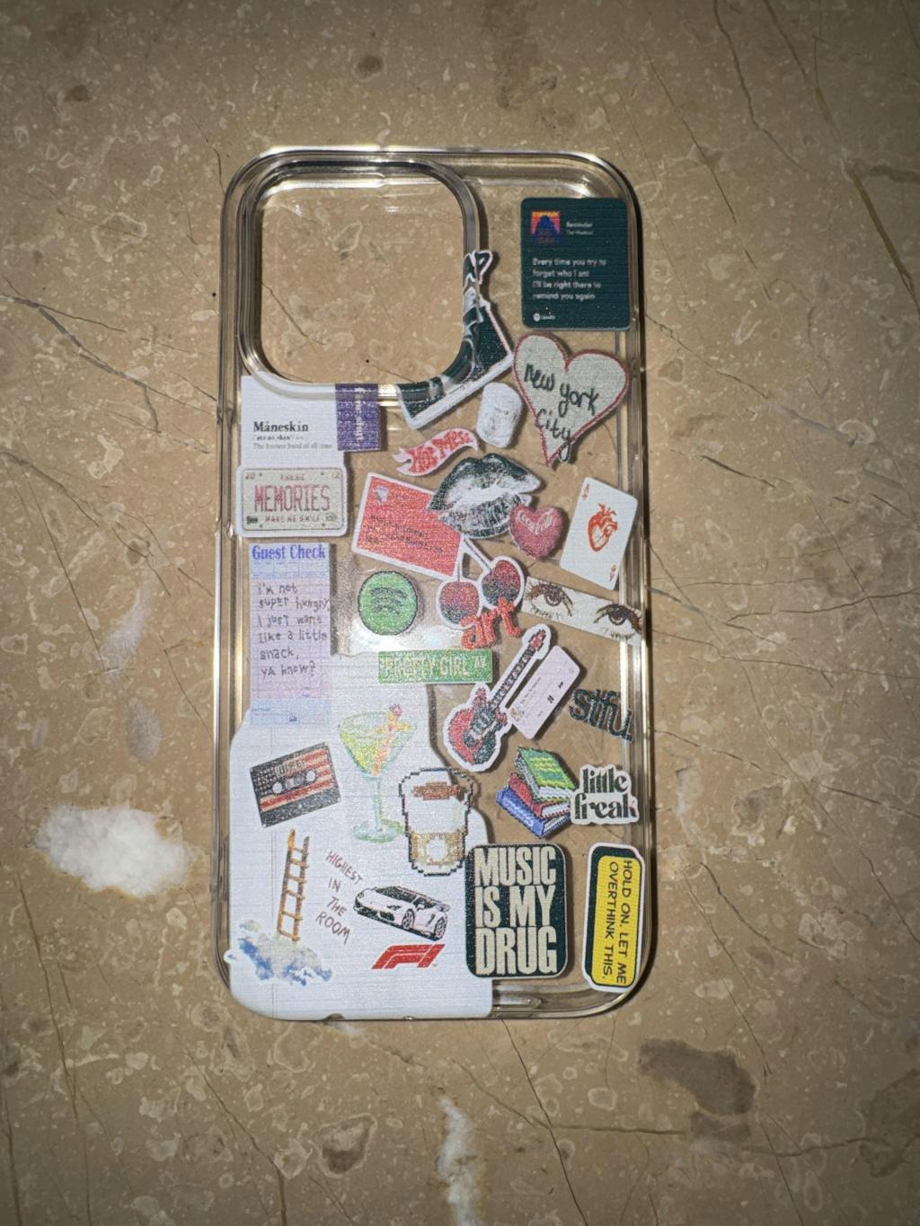 Customizable Silicone Sticker Case