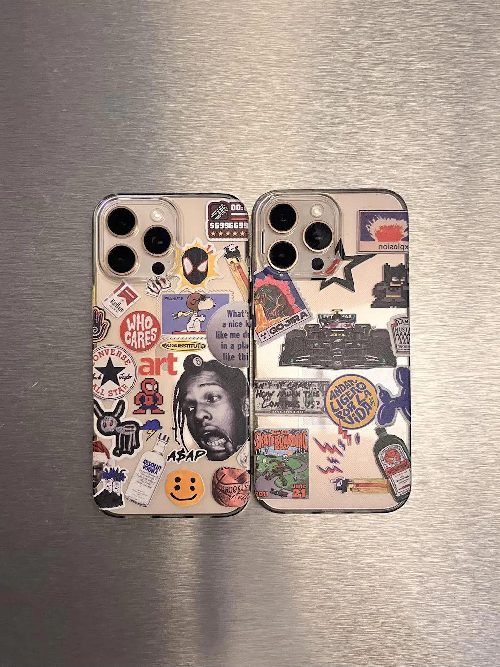Customizable Silicone Sticker Case