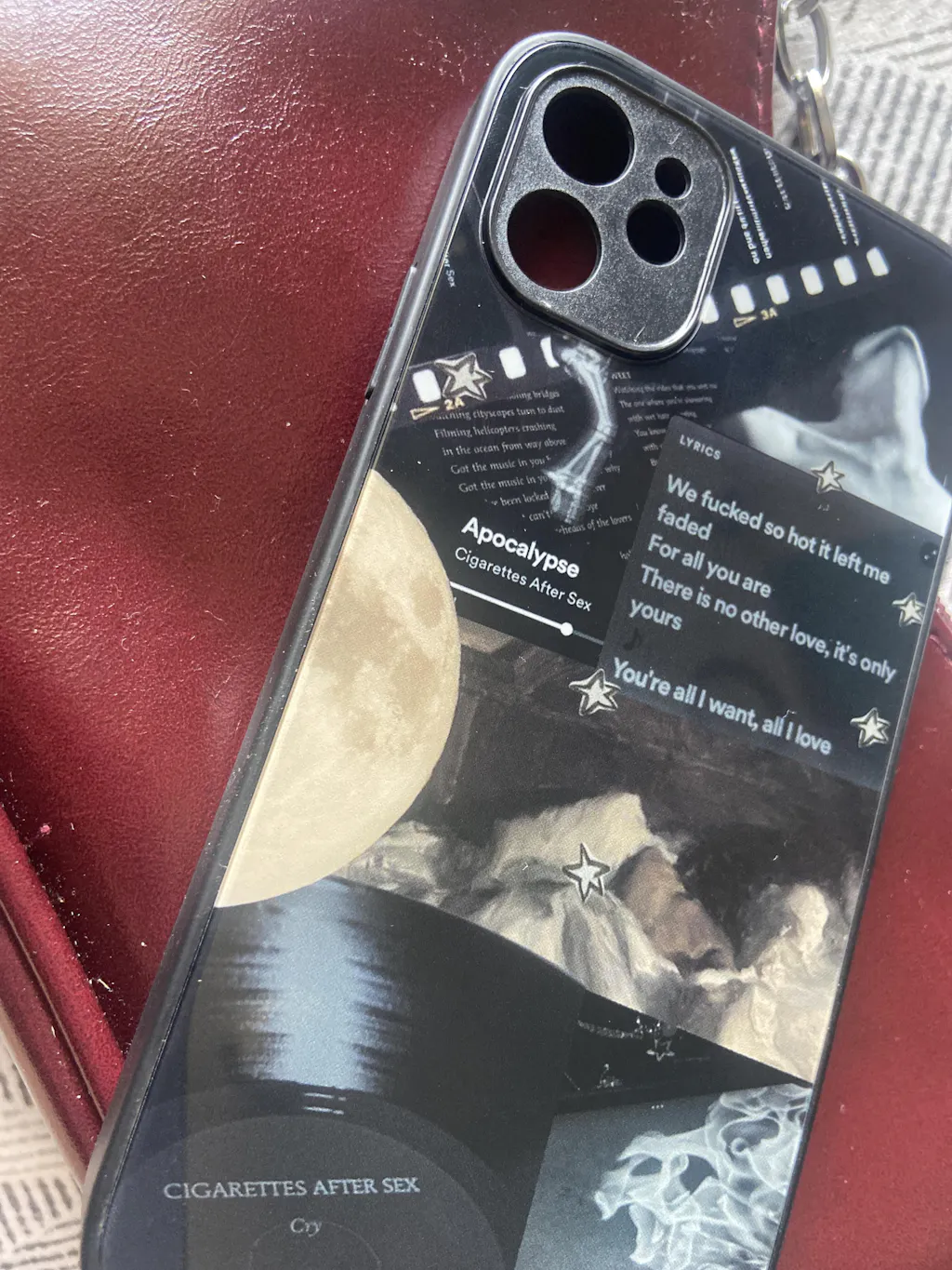 Cigarettes After Sex Apocalypse Spotify Glass Phone Case