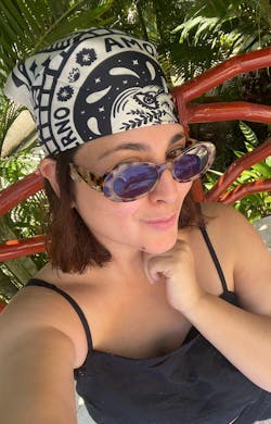 Pañuelo "Amor Eterno" B&W