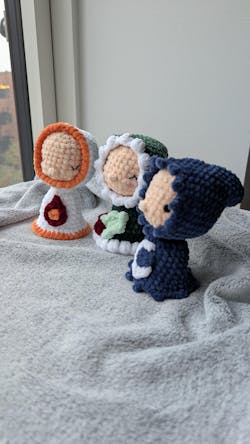 The Ghosts of Christmas | 3 in 1 Amigurumi Pattern