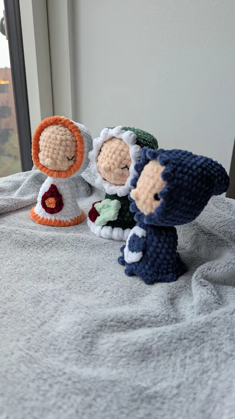 The Ghosts of Christmas | 3 in 1 Amigurumi Pattern
