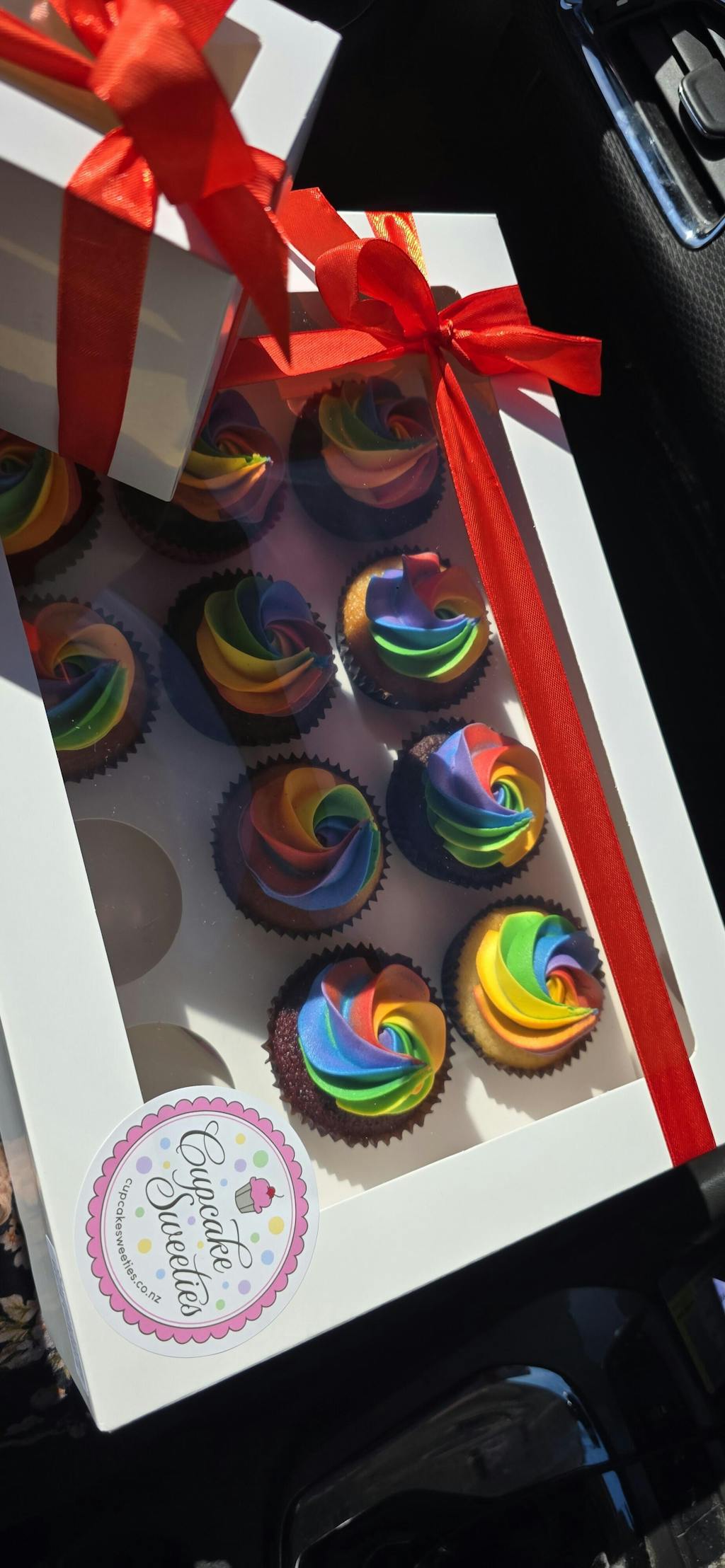 Rainbow Pride Cupcakes