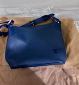 Preloved Louis Vuitton Mandara PM – Myrtille Blue