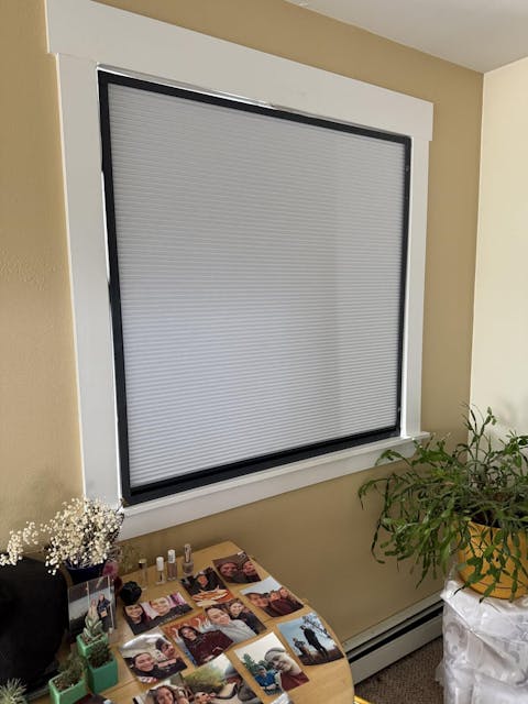 Cellular Shades Cordless Blackout, Skylight Blinds for Windows Roof Window Shades for Home, Room Darkening Honeycomb Blinds for Doors - Custom Cut to Size