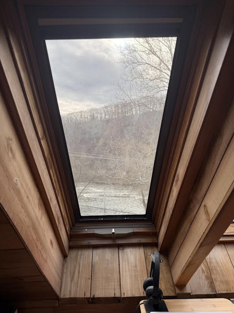 Cellular Shades Cordless Blackout, Skylight Blinds for Windows Roof Window Shades for Home, Room Darkening Honeycomb Blinds for Doors - Custom Cut to Size