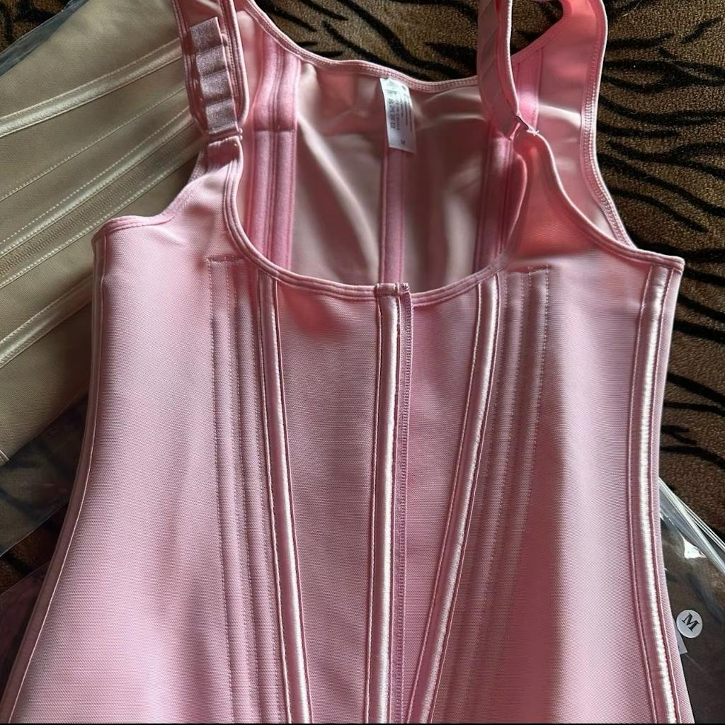 Entrenador de cintura para mujer, corsé, chaleco moldeador de cuerpo, recortador, camiseta sin mangas, faja deportiva con huesos de acero