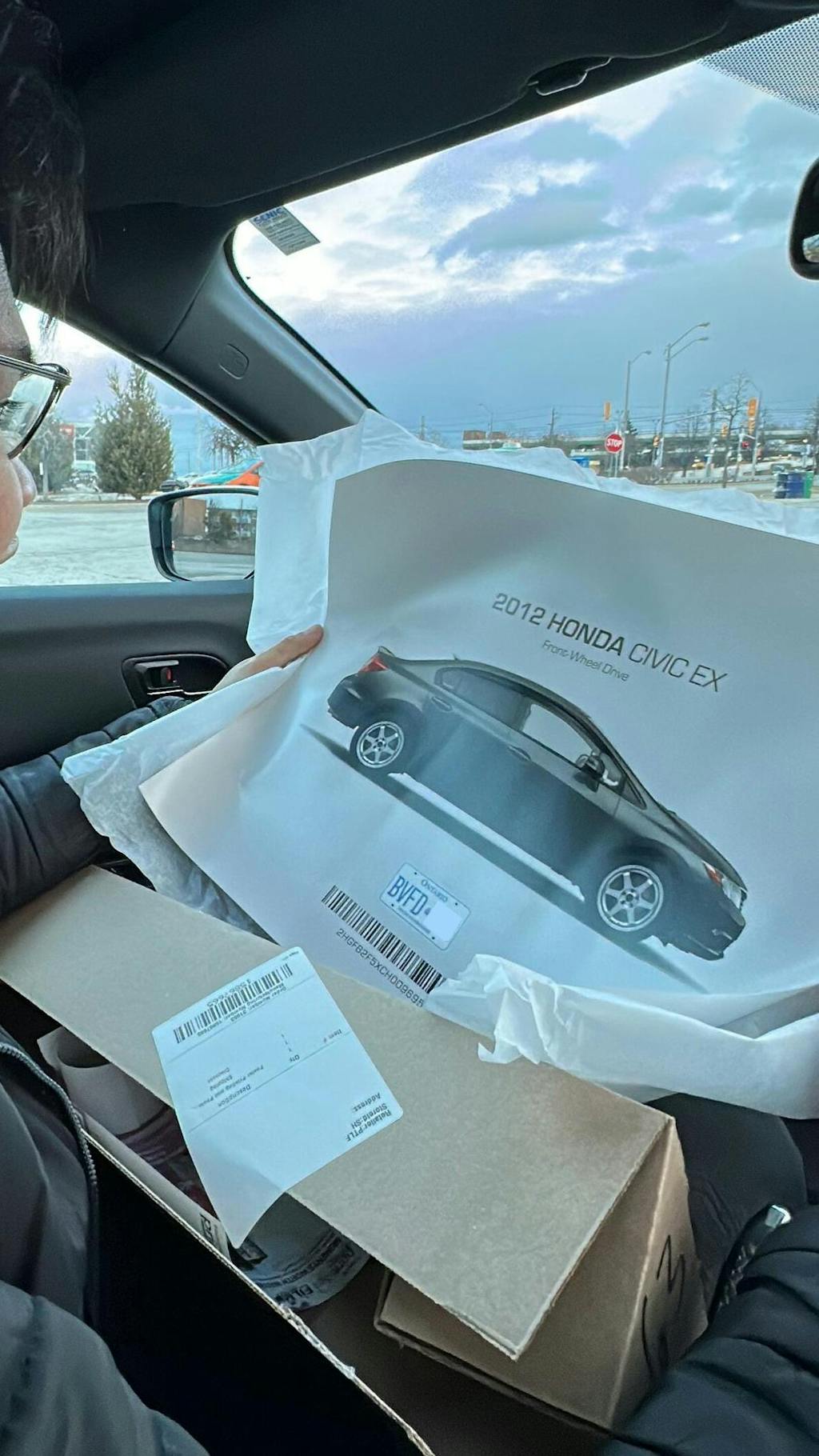 Honda Civic Si (10th Gen) Print Ad - Too Much Car