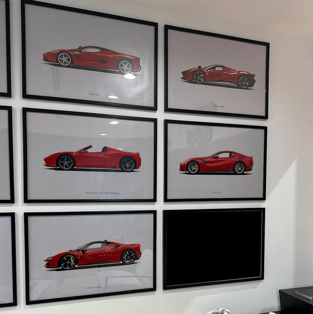 Custom Car Poster Shop