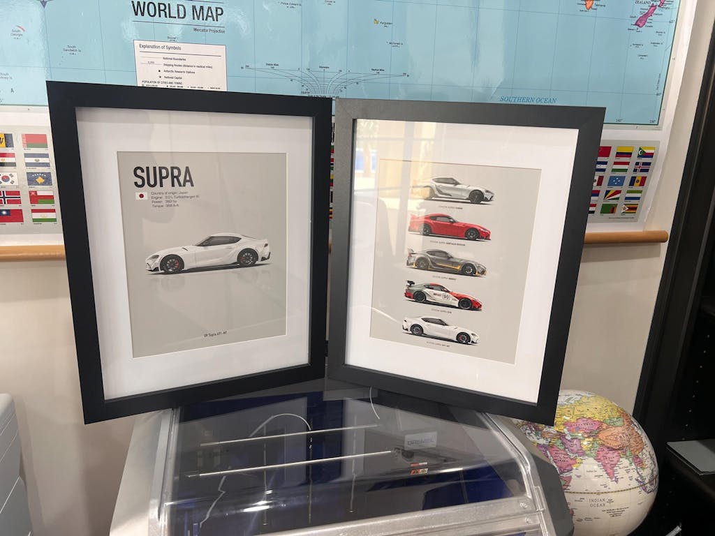 Custom Car Poster Shop