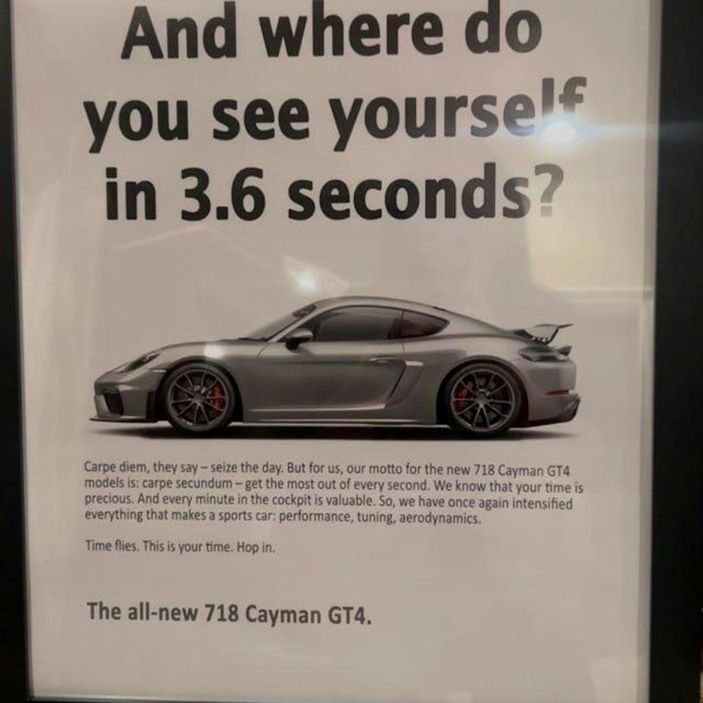 Porsche 911 GT3 (992) Vintage Ad - Precious Time
