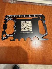 Custom Multi Tool Card (Model 1) - Laser Etched (Small Batch)