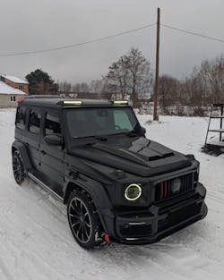 W463A Mercedes 2019+ BRABUS Widestar Rocket 900 Edition carbon fiber styling FULL body kit