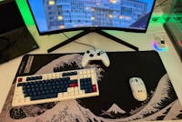 Warrior Large Custom Mouse Pads