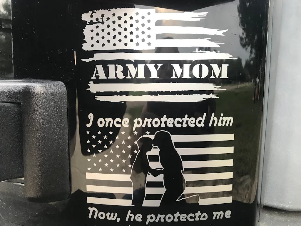 Army Veteran Military Window Decal Sticker | Custom Made In the USA ...