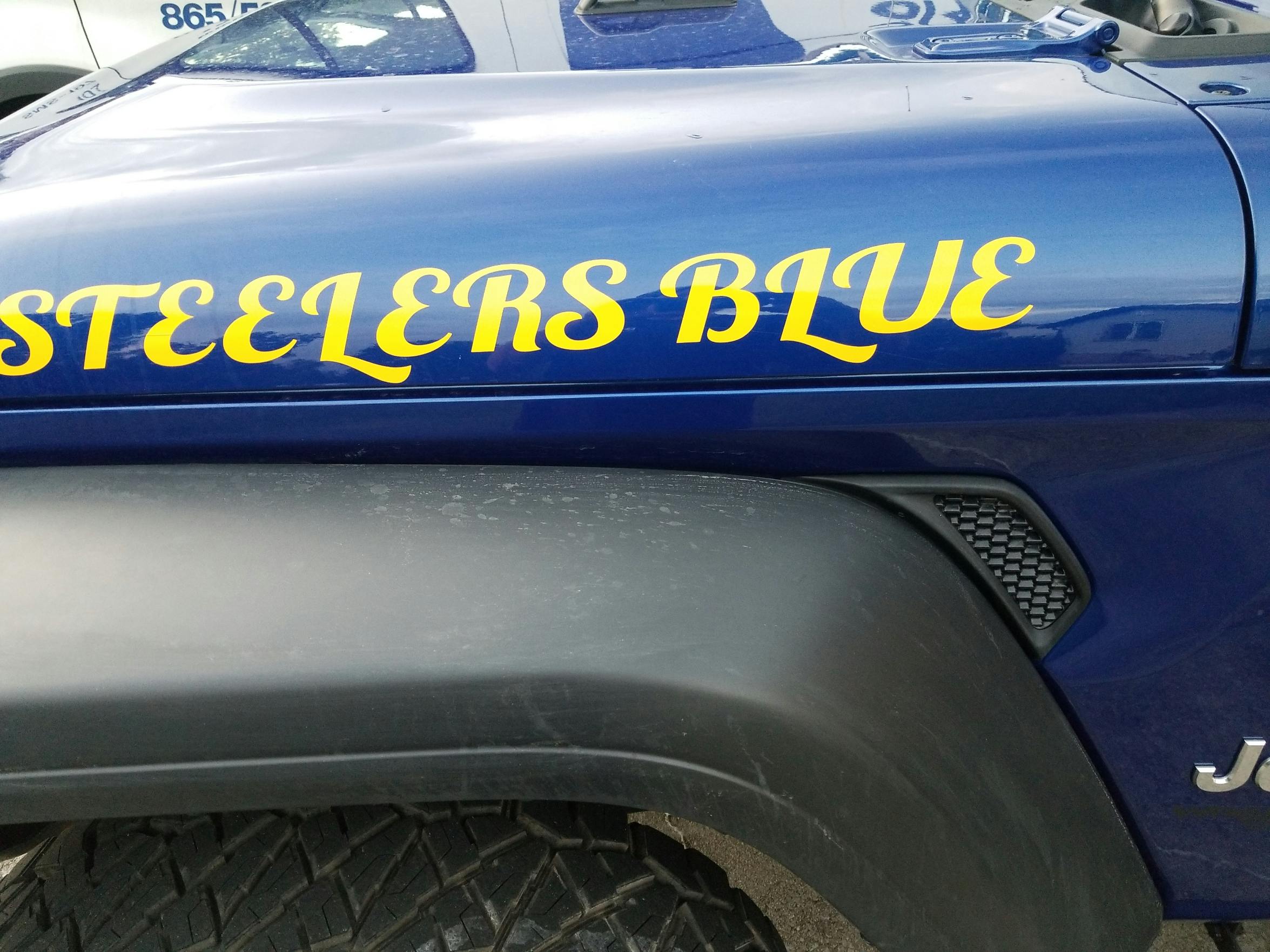 Custom Hood Text Jeep Decal Stickers Custom Sticker Shop