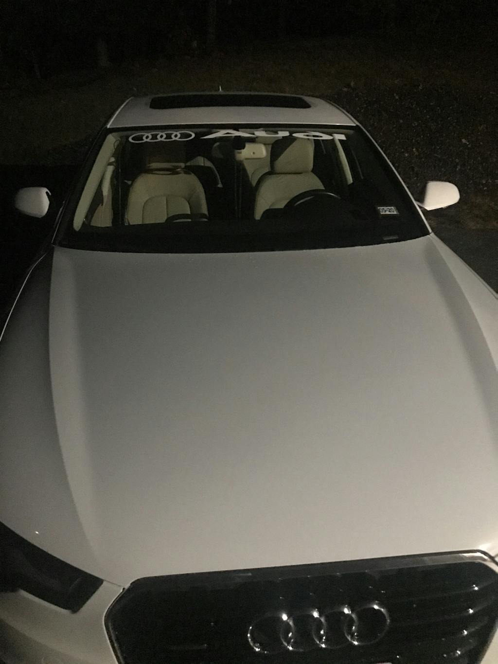 Audi Windshield Banner Decal Sticker Custom Made In the USA Fast