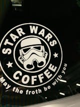 Star Wars Coffee Full Color Decal Sticker