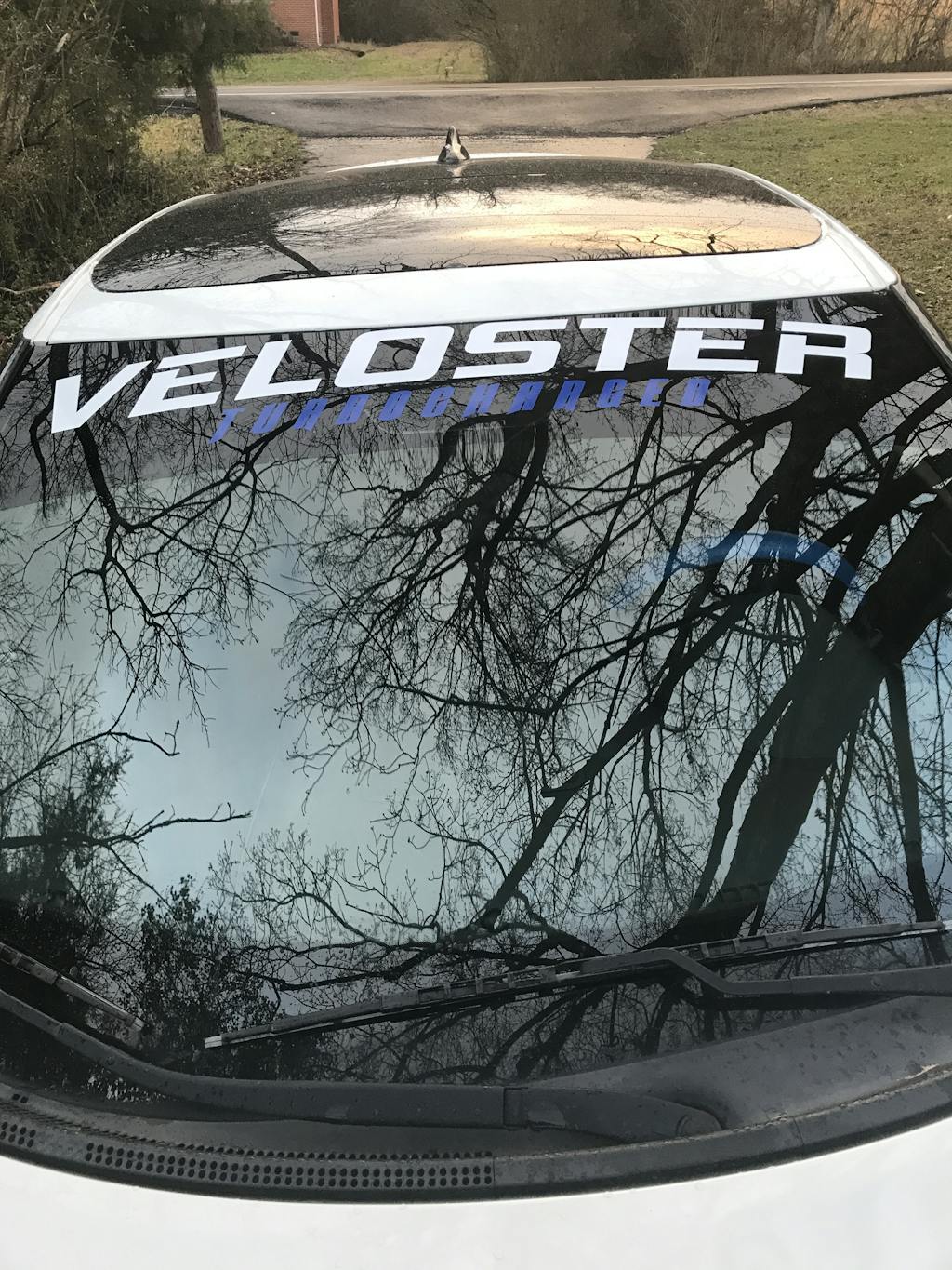 Veloster Windshield Banner Decal Sticker Custom Made In the USA