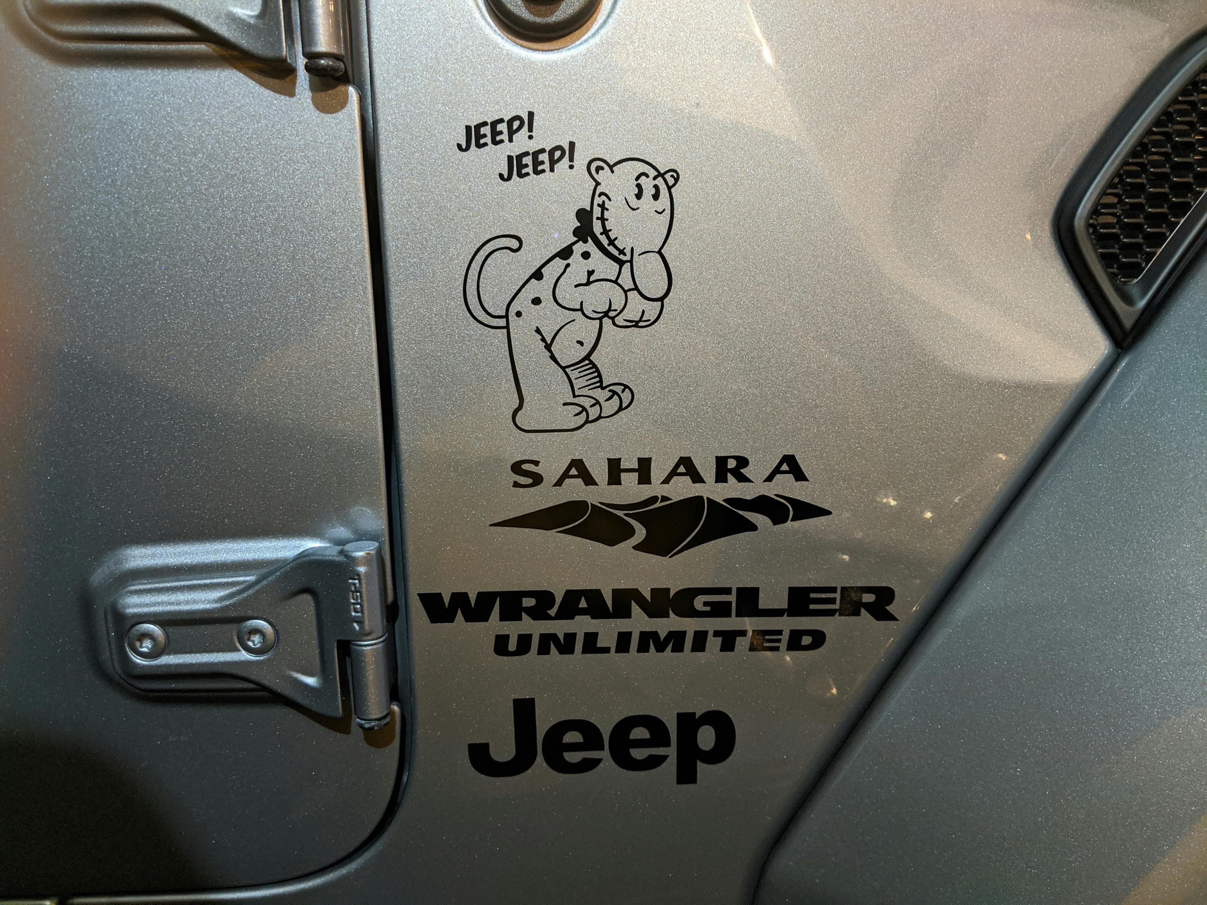 Jeep Wrangler Jeep Fender Jeep Decal Stickers  Custom  