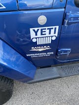 Jeep YETI Edition Decal Sticker 