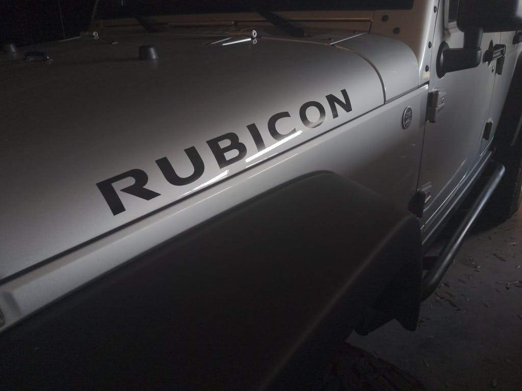 Jeep Rubicon Hood Set A2 Jeep Decal Stickers | MADE IN USA