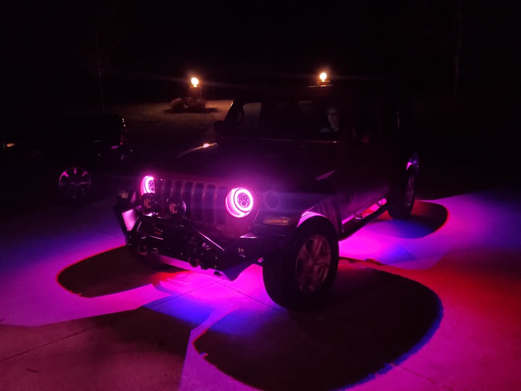 Jeep Wave Hand Cross Mirror Decals Set Of 2 Jeep Wrangler Decals Custom Made In the USA