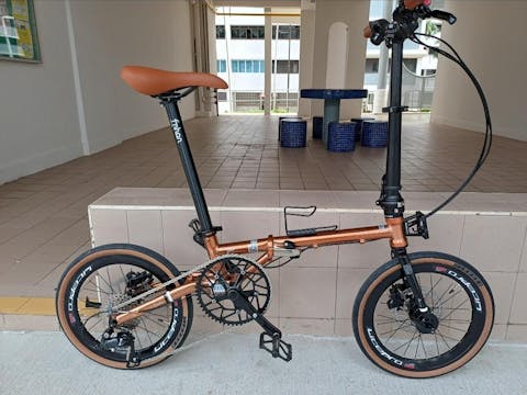 Fnhon Gust 18” • Shimano 9s • Rose Gold