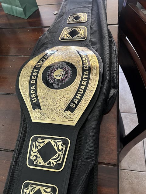 Ultimate Custom Wrestling Championship Belt