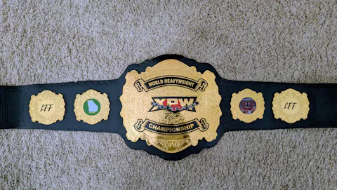 Exclusive Custom Title Wrestling Belt