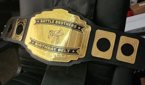 Customizable Champion's Belt