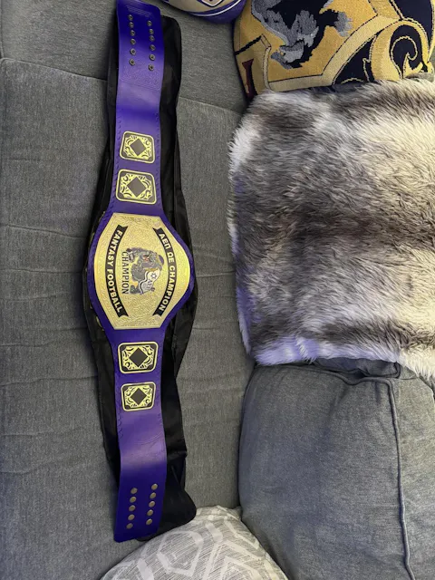 Ultimate Custom Wrestling Championship Belt