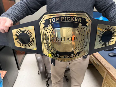Custom Universal Wrestling Title Belt