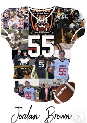Football Senior Custom Photo - Personalized Poster, Gift For Football Lover