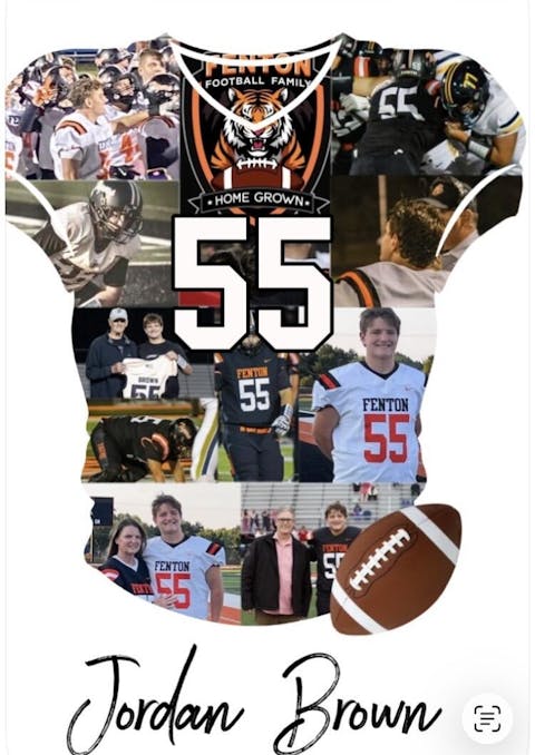Football Senior Custom Photo - Personalized Poster, Gift For Football Lover