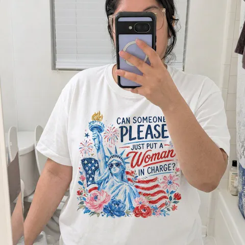 Feminist 4th of July 50th Anniversary Shirt America 250th Liberal Patriotic Shirt
