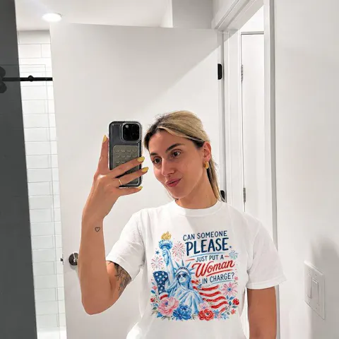Feminist 4th of July 50th Anniversary Shirt America 250th Liberal Patriotic Shirt