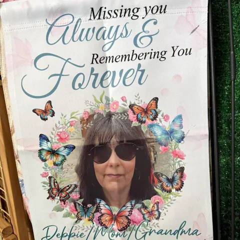 Missing You Always & Remembering You Forever - Personalized Garden Flag - GF22TL