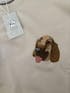 Custom Embroidered Pet Portrait Patch Sweatshirt