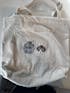 Custom Embroidered Pet Portrait Canvas Tote Bag